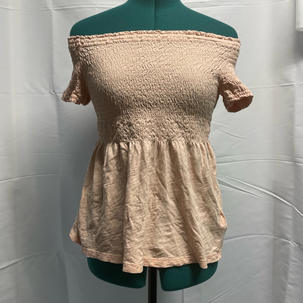 scrunch crop top